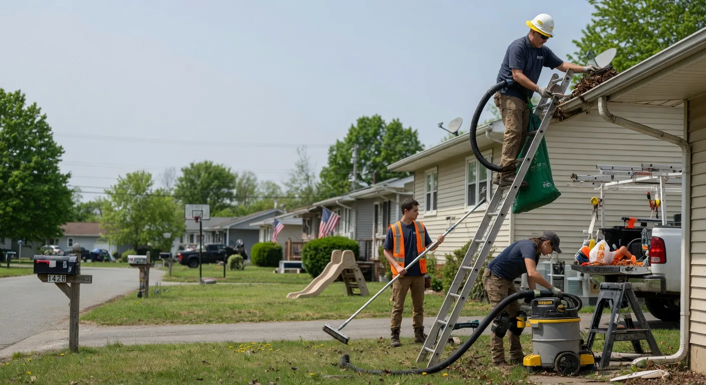 Gutter Installation in Hartshorne, OK near me